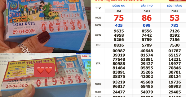 Xổ số miền Nam ngày 29 tháng 4: Nhiều người trúng số đài Sóc Trăng nhận thưởng sớm