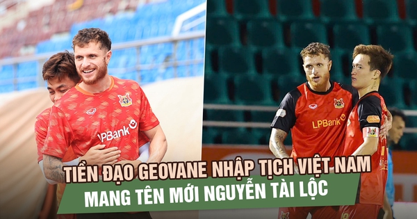 Tiền đạo nhập tịch Geovane chính thức mang tên Nguyễn Tài Lộc, sẵn sàng cho ĐT Việt Nam