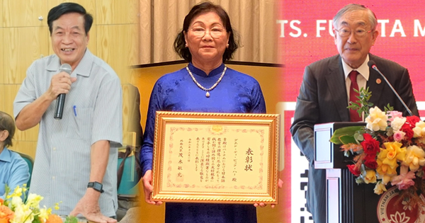 Trao huân chương Nhật Bản cho thầy cô Trường ĐH Hà Nội, Ngoại thương, Việt Nhật