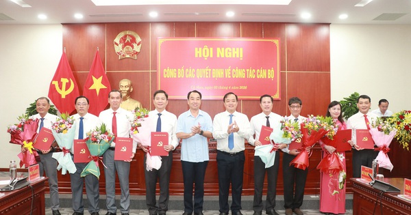 Cà Mau: Luân chuyển, điều động bổ nhiệm nhiều cán bộ chủ chốt