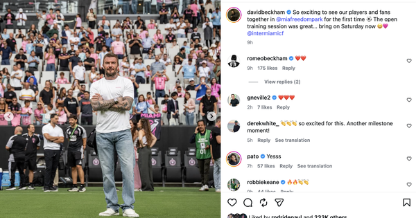 David Beckham và Messi ra mắt sân mới của Inter Miami, giấc mơ 12 năm thành hiện thực