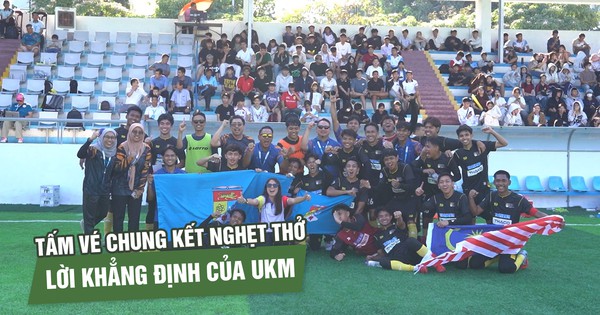 Tấm vé chung kết nghẹt thở và lời khẳng định của Trường ĐH quốc gia Malaysia