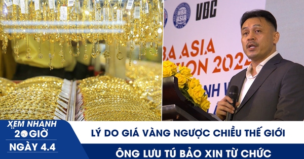 Xem nhanh 20h ngày 4.4: Bộ Tài chính nói lý do giá vàng ngược chiều thế giới | Ông Lưu Tú Bảo xin từ chức