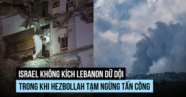 Israel không kích Lebanon dữ dội dù Hezbollah tạm ngừng tấn công