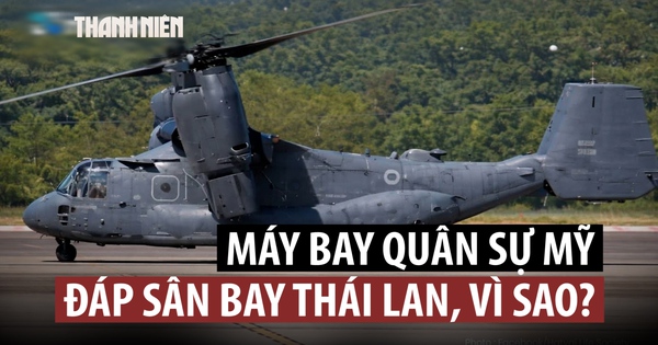 Vì sao nhiều máy bay quân sự Mỹ hạ cánh ở Thái Lan?