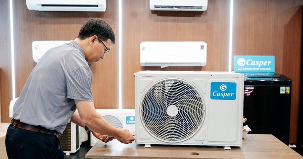 Mổ điều hòa Casper phát hiện bên trong có máy nén Panasonic
