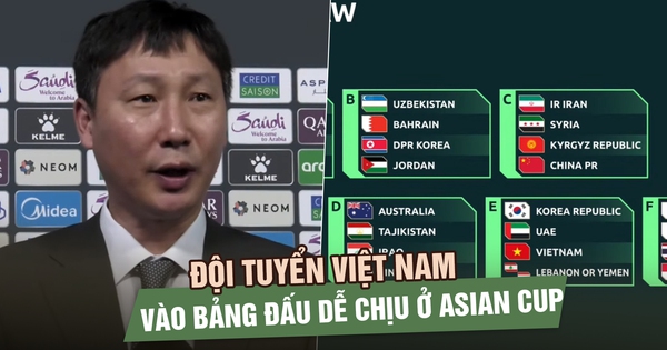 Đội tuyển Việt Nam vào bảng đấu dễ chịu ở Asian Cup: Hàn Quốc, UAE góp mặt