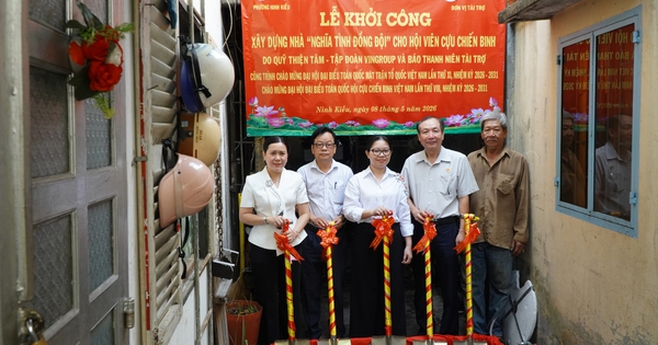 Báo Thanh Niên khởi công xây nhà giúp cựu chiến binh