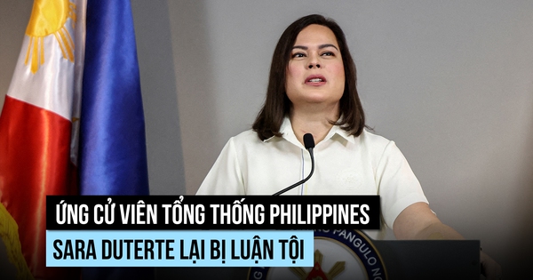Nữ Phó tổng thống Philippines Duterte lại bị luận tội