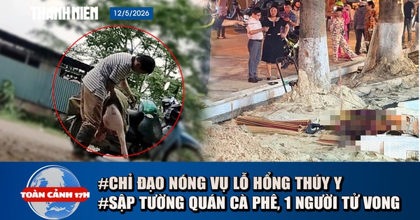 Toàn cảnh 17h: Chỉ đạo nóng vụ thú y để thương lái tự kiểm dịch | Sập tường quán cà phê, 1 người tử vong