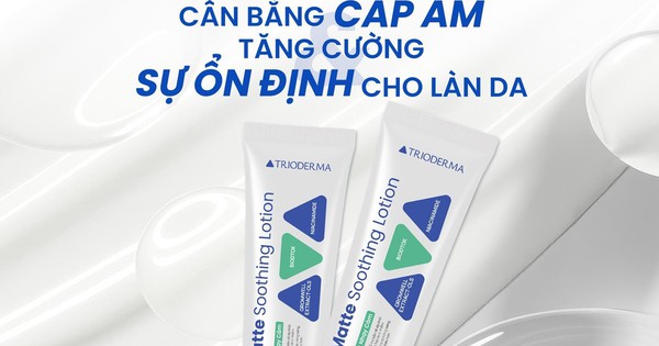 Giải mã Trioderma Gentle Matte Soothing: Lotion chuẩn y khoa ổn định nền da khỏe từ gốc