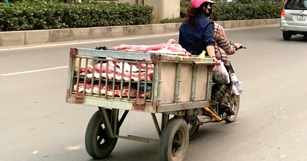 Thịt lợn 'hít bụi, phơi nắng' ồ ạt vào nội thành