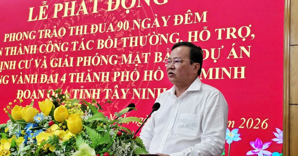 Tây Ninh phát động 90 ngày đêm giải phóng mặt bằng Vành đai 4
