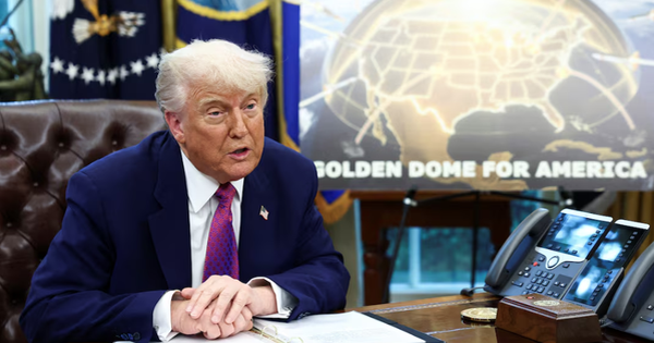 Vòm Vàng của ông Trump đội giá đến 1.200 tỉ USD