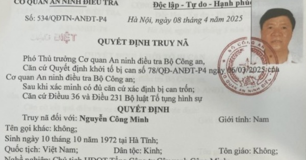 Bộ Công an tiếp tục yêu cầu Chủ tịch Công ty cây xanh Công Minh ra đầu thú