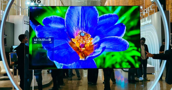 LG ra mắt TV OLED evo AI W6 mỏng nhất thế giới chỉ 9,9 mm