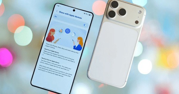 Google mở rộng AirDrop lên nhiều điện thoại Galaxy cao cấp