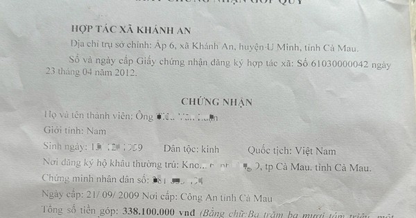 Việt kiều Mỹ kiện hợp tác xã đòi hơn 3,4 tỉ đồng lợi nhuận