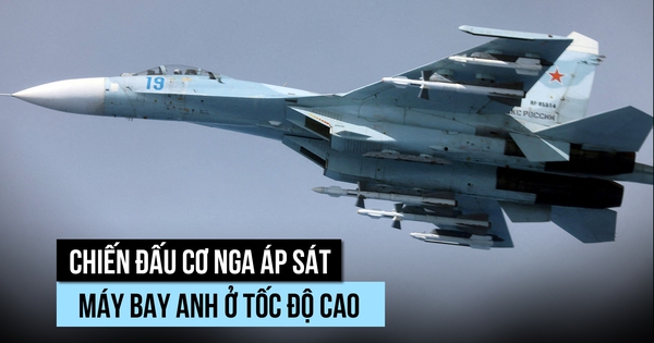 Anh tố chiến đấu cơ Nga áp sát máy bay trinh sát ở tốc độ cao