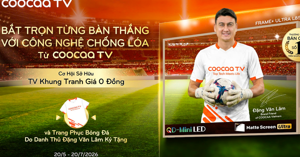 Coocaa Vietnam công bố Đặng Văn Lâm trở thành Brand Friend, khuấy động mùa bóng đá