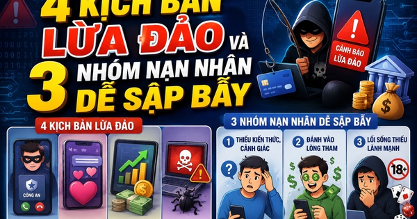 Công an TP.HCM cảnh báo 4 kịch bản lừa đảo, 3 nhóm nạn nhân dễ sập bẫy