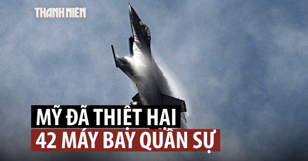 Tổn thất bất ngờ về máy bay Mỹ trong cuộc chiến với Iran