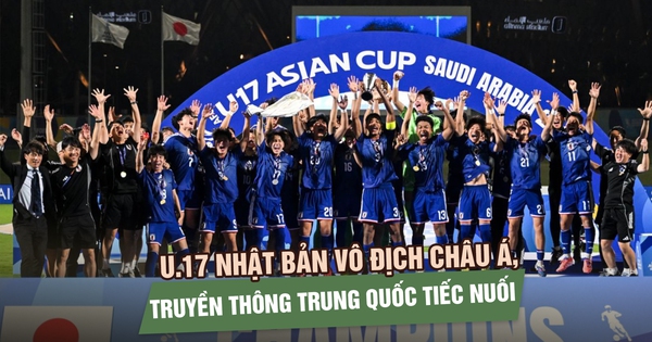 U.17 Nhật Bản vô địch châu Á, truyền thông Trung Quốc tiếc nuối gọi thất bại là ‘nỗi đau nhân đôi’
