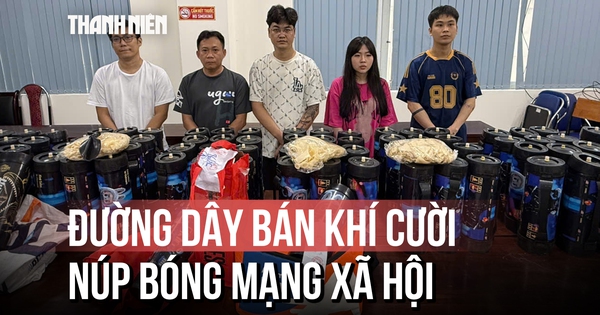 Công an TP.HCM bắt nhóm buôn bán khí cười quy mô 'khủng'