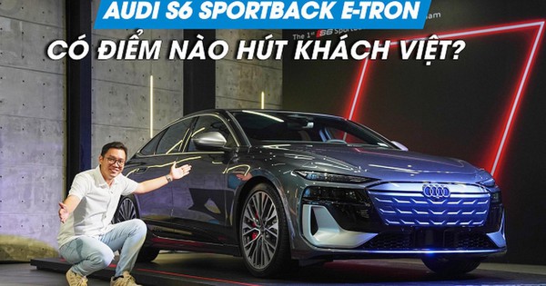 Sedan điện hiệu năng cao đầu tiên của Audi về Việt Nam, giá 4,2 tỉ đồng
