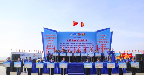 Tỉnh đoàn Gia Lai huy động 200.000 lượt đoàn viên, thanh niên tham gia tình nguyện