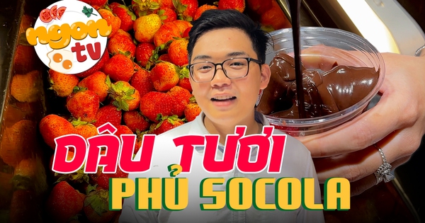 Từ đường phố nước Anh đến TP.HCM: Dâu tươi phủ socola có gì 'hot'?