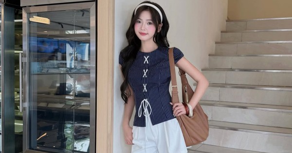 Lột xác diện mạo cùng trang phục thắt nơ tinh tế