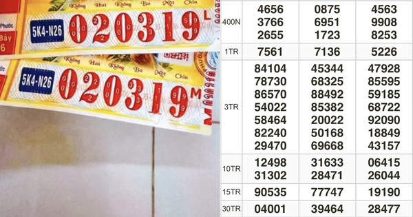 Được tặng 2 tờ vé số, vợ chồng ở Tây Ninh trúng độc đắc xổ số miền Nam