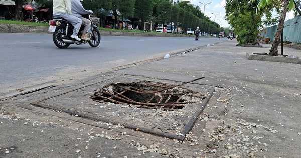 Hố ga nguy hiểm