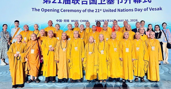Đoàn Phật giáo Việt Nam tham dự Vesak Liên Hiệp Quốc 2026 tại Trung Quốc