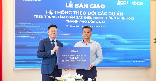 CC1 bàn giao hệ thống theo dõi dự án tích hợp IOC cho TP. Đồng Nai