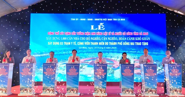 Cà Mau đồng loạt xây dựng đền tri ân, nhà ở và công trình an sinh