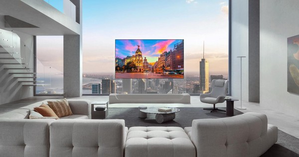 Huyền thoại TV dán tường siêu mỏng chính thức trở lại với thiết kế đột phá