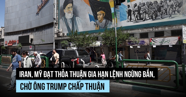 Iran, Mỹ đạt thỏa thuận gia hạn lệnh ngừng bắn, chờ ông Trump chấp thuận