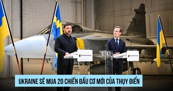 Ukraine sẽ mua 20 chiến đấu cơ Gripen mới từ Thụy Điển