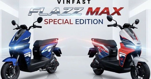 Xe máy điện VinFast Flazz thêm bản mới giá 14,99 triệu, có thể đổi pin