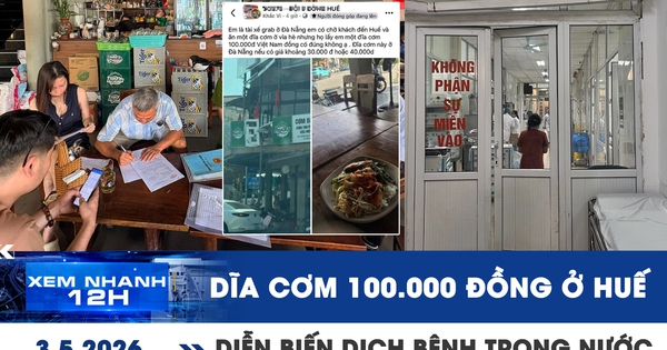 Xem nhanh 12h: Chấn chỉnh vụ dĩa cơm 100.000 đồng ở Huế | Diễn biến dịch bệnh trong nước