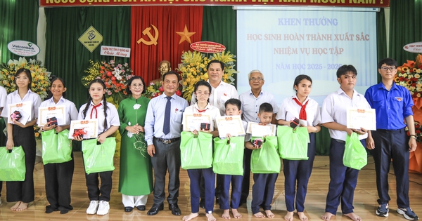 Hơn 2,5 tỉ đồng tiếp sức Trung tâm Nuôi dạy trẻ khuyết tật Võ Hồng Sơn