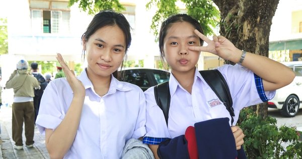 Thí sinh lớp 10 Quảng Ngãi tự tin với đề môn văn nói về 'niềm tin'