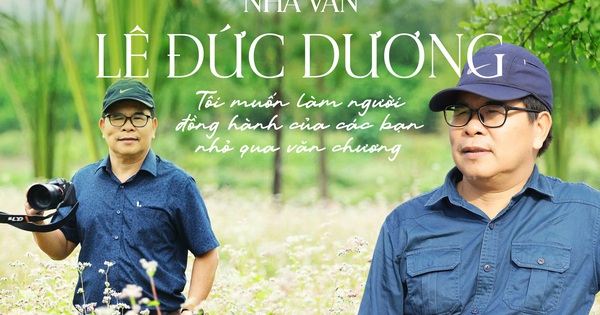 Nhà văn Lê Đức Dương: Tôi muốn làm người đồng hành của các bạn nhỏ qua văn chương