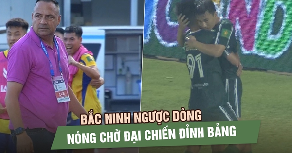 Vòng 17 giải hạng nhất: Bắc Ninh ngược dòng, nóng chờ đại chiến đỉnh bảng