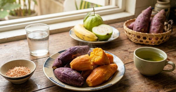 Bữa sáng với khoai lang: Món quen thuộc, lợi ích bất ngờ