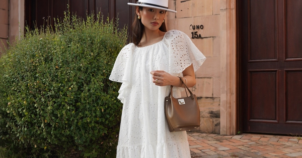 Đầm suông từ linen, cotton là xu hướng nổi bật mùa nắng