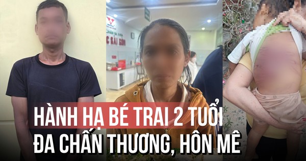 Lời thú nhận của 'cha dượng' vụ hành hạ bé trai 2 tuổi: Đánh bằng cây tre, vì...