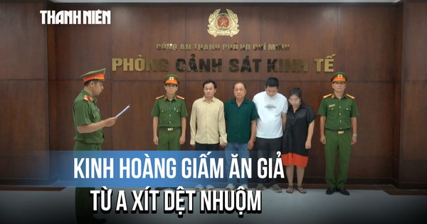 Kinh hoàng công nghệ 'phù phép' a xít dệt nhuộm thành giấm ăn dán nhãn ngoại
